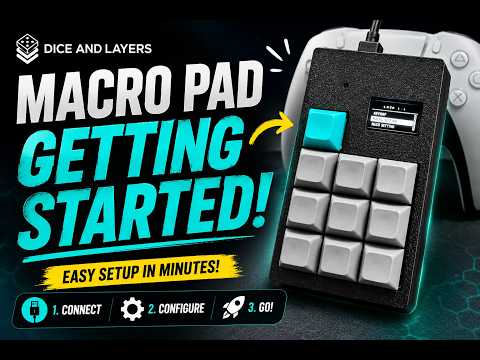 PicoPad 3x3 + 1 Programmable Macro Keyboard | 9 Mechanical Keys